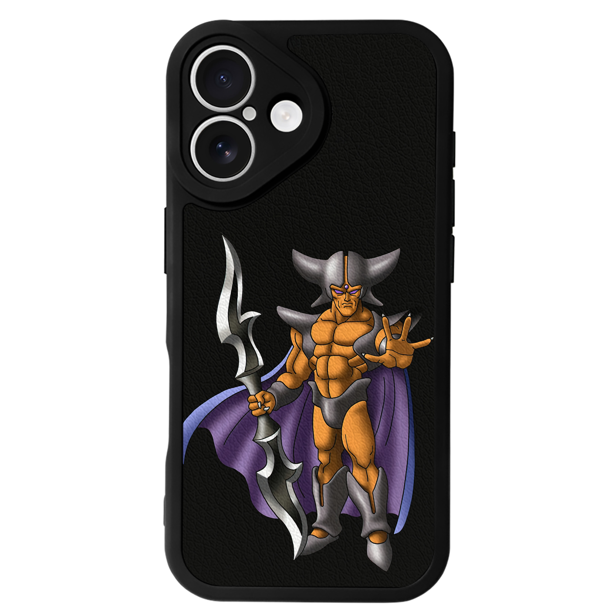（画像用） ドラゴンクエスト Doragon Kuesuto Dragon Quest 【iPhone 16シリーズ対応】シリコンスマホケース（レザー調） 材質：シリコン